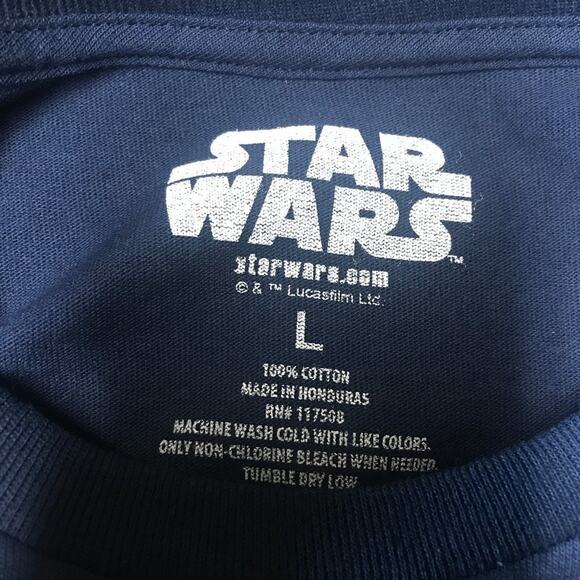 STAR WARS Darth Vader Graphic T Shirt Large NWT - Picture 4 of 6